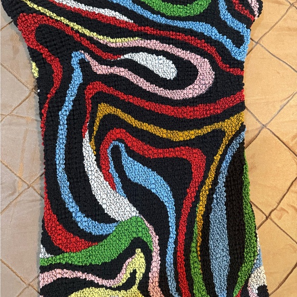 Emilio Pucci Multicolor Textured Stretchy Fabric , Fabulous Bodycone Strapless - Picture 10 of 16